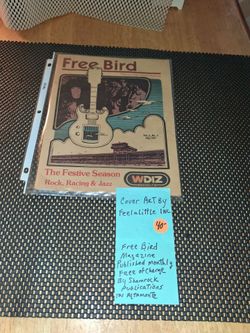 Free bird magazine.. 1981 excellent condition! All sales final.