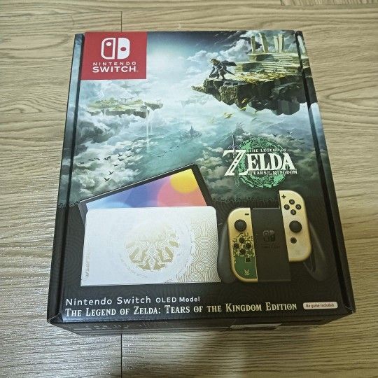 Nintendo Switch OLED Zelda Tears Of The Kingdom Sealed Brand New