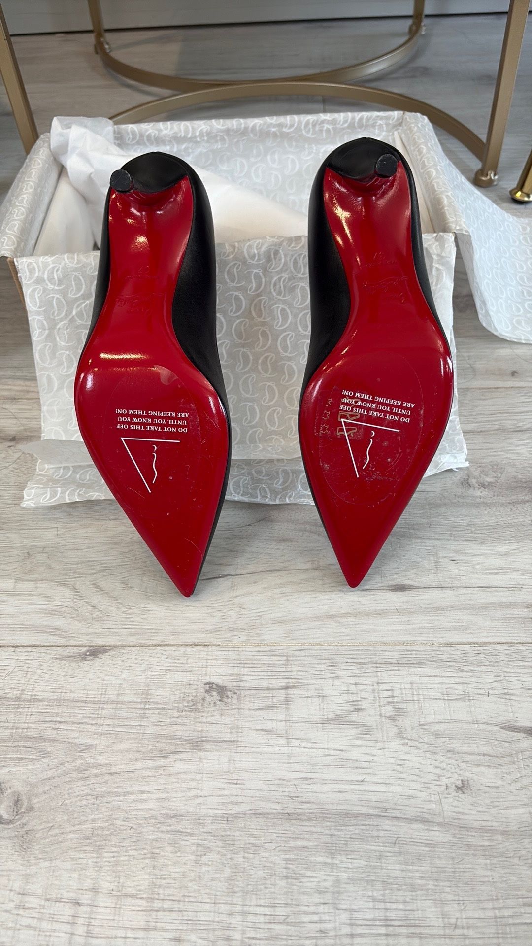NEW Christian Louboutin Black Pumps