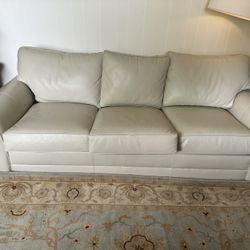 Beautiful Top-Grain Leather Sofa