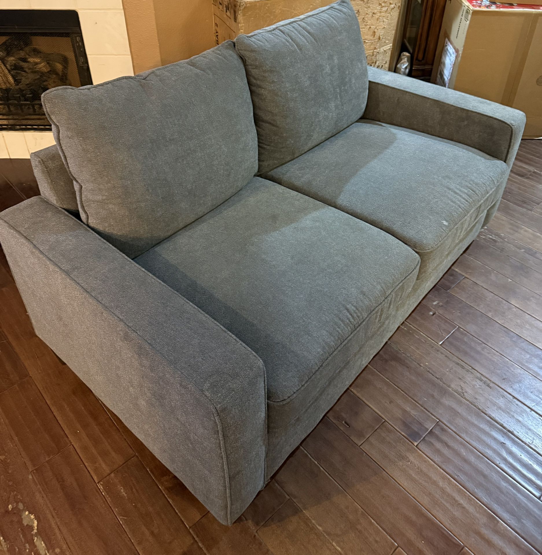 Small Couch And ottoman