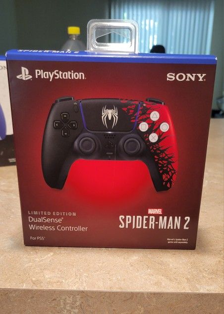 PS5 - Sony Playstation 5 DualSense Controller - Spider-Man 2 Limited Edition 
