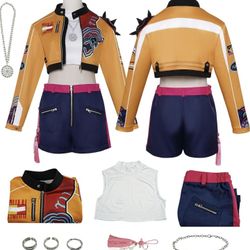 Two Different K-Pop Demon Hunter Outifts