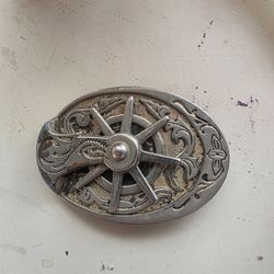 Western Cowgirl Belt Buckle