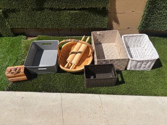 🧺 baskets 15 dollars everything not including rolling pin