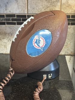 Vintage Miami Dolphins Landline Phone 