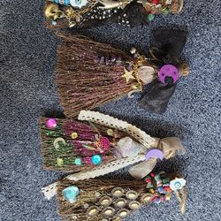 Brooms,  Protección,  Escobita Para Protección,  Cuarzo, Mal De Ojo, 