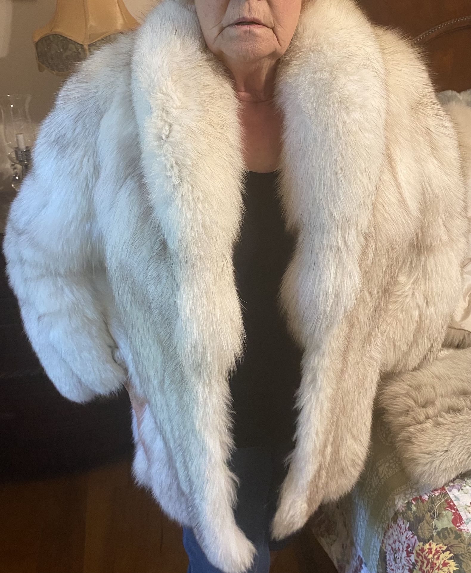 Fox Fur Jacket/coat By Saga Fox