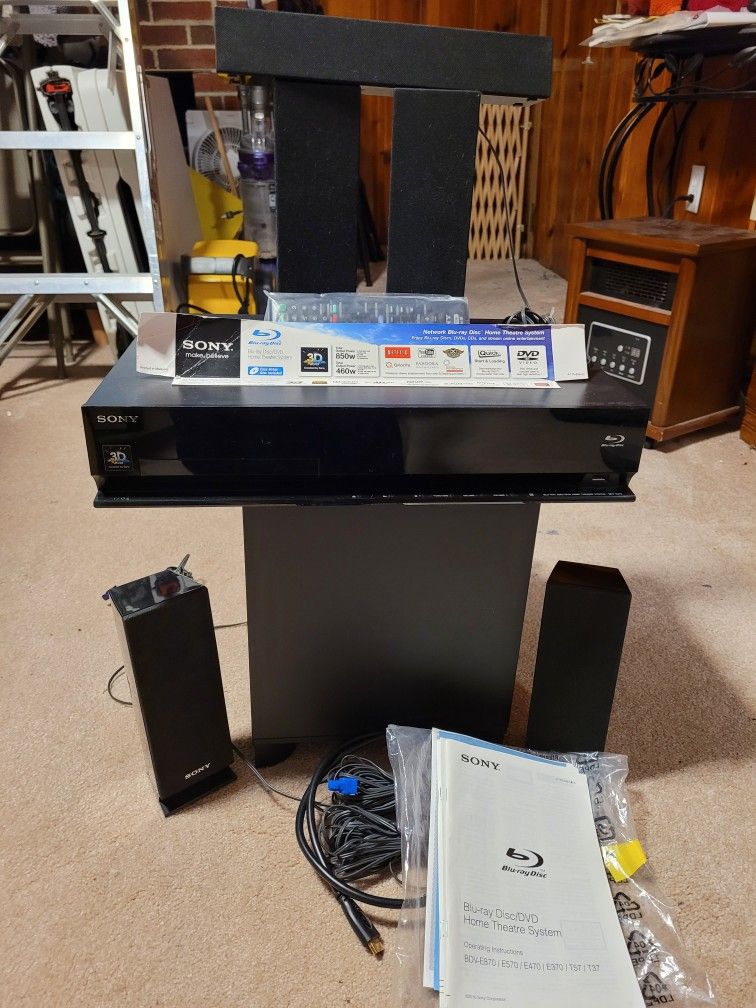 SONY BVD E870 Home Stereo System (see description for details)