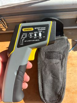 General IRT657 Infrared Thermometer with Pouch