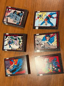 1992 SkyBox Doomsday Death of Superman Complete Base Set 1-90 + 9 Card Subset