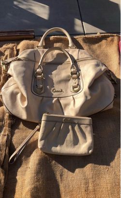 Coach handbag and wallet