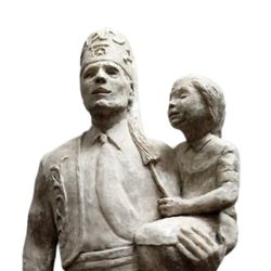 Shriners "Silent Messenger" Resin Sculpture 