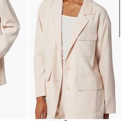  🌸 Equipment Boxy Blazer in Stunning Blush Color 🌸