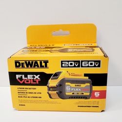 FLEXVOLT 20V/60V MAX Lithium-Ion 6.0Ah Battery Pack