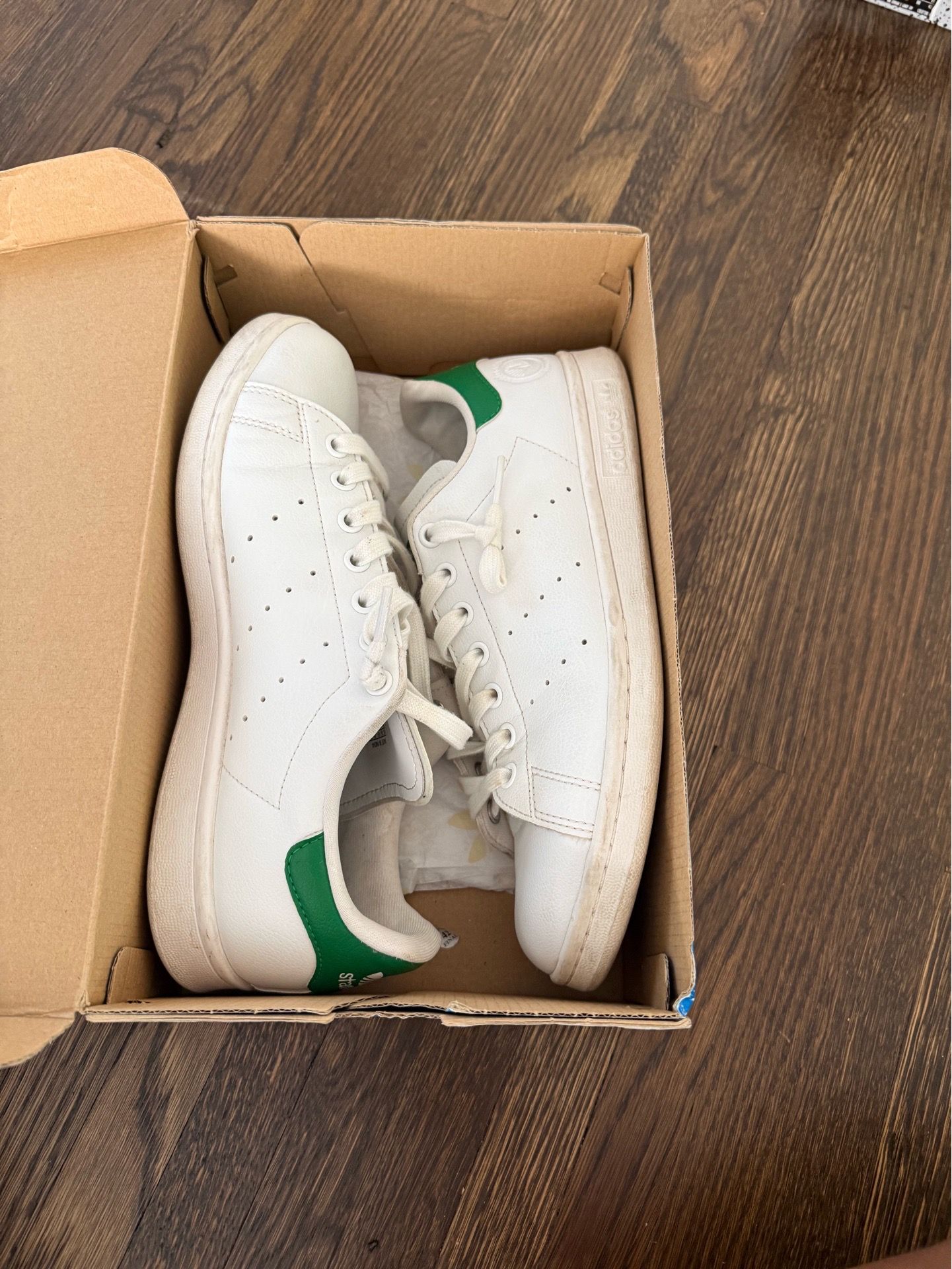 Stan Smith green/white size 8.5 men
