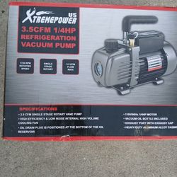 3.5CFM 1/4HP Refrigeration Vacuum Pump