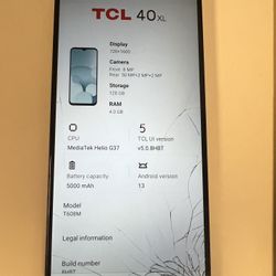 TCL 40xl 4gb Ram 128 Gb Unlocked