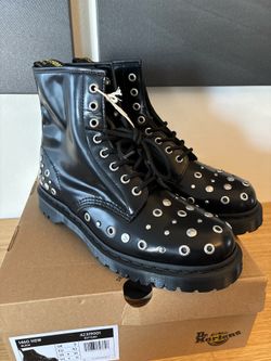 Dr Martens 1460 Studded Buttero Leather Boots size 10Men or 11 women