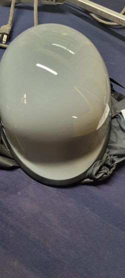 Motorcycle half helmet vintage style