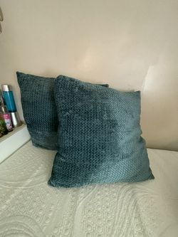 3 Pillow Decor Turquoise Color