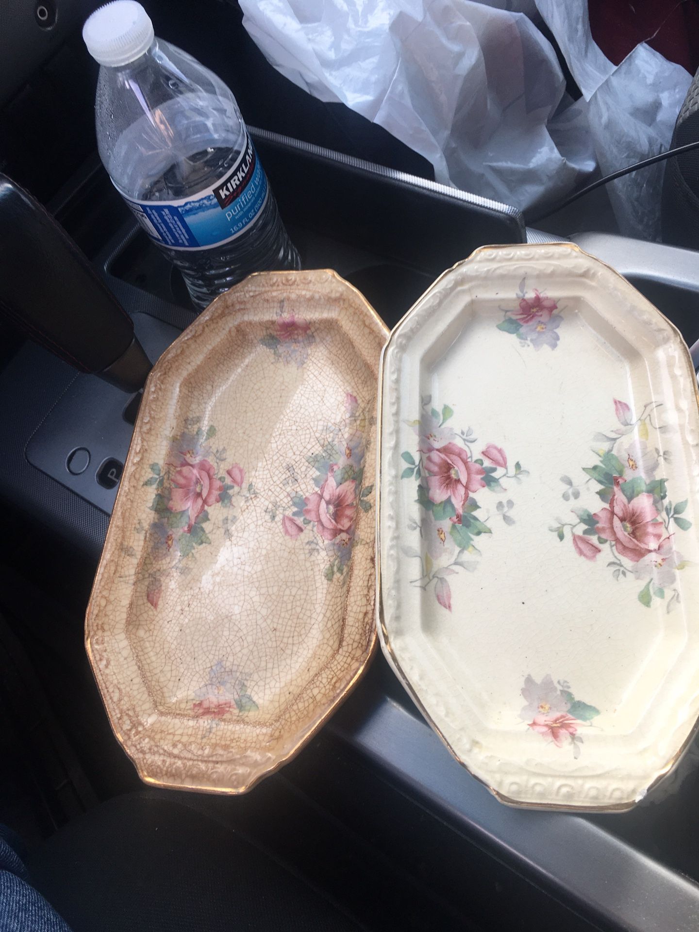 Vintage Ceramic China Plate Set Only $10
