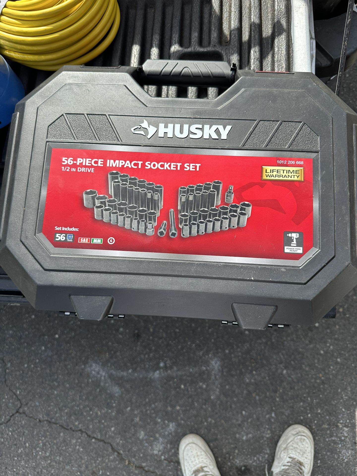 The Husky 56-Piece Impact Socket Set