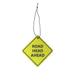 Road Head Ahead Car Air Freshener Bubble Gum Scent