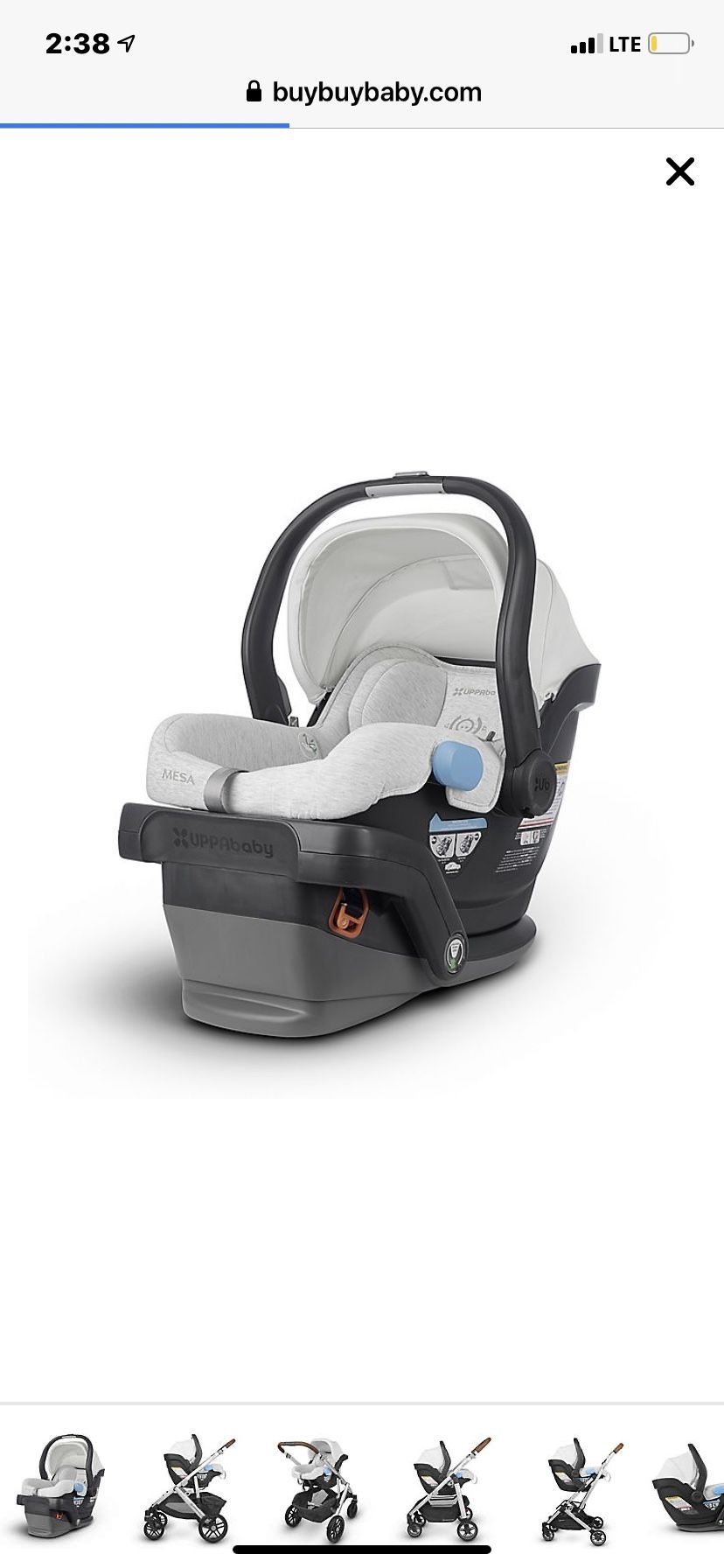 Month Old Car Seat
