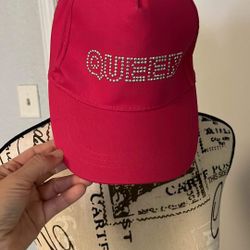NEW Women's Pink Queen Cap