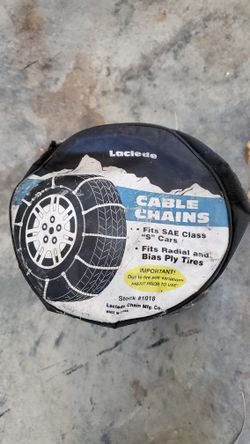 Cable Tire Chains - LACLEDE Model #1018