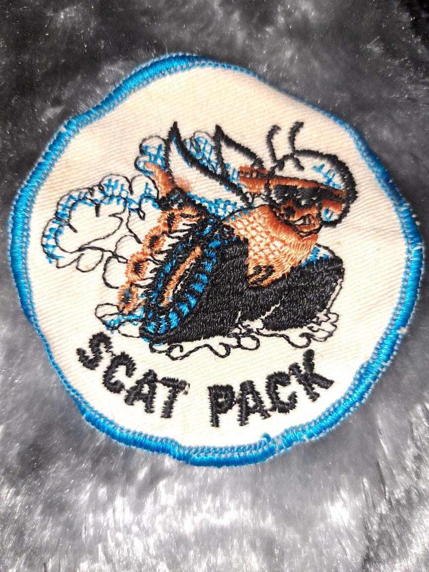 1968 Scat Pack Made Badge For Dodge Super Bee π Charger