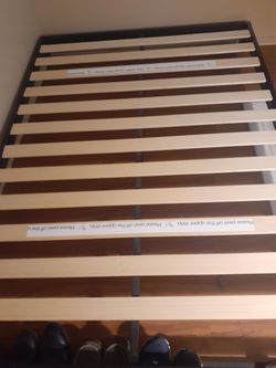 Metal bed frame, full size