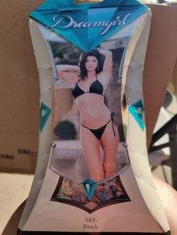 Dreamgirl Swimsuit Size M/L black