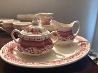 Johnson Brothers Old Britain Castles Pink Dinnerware Set