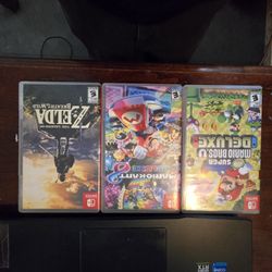 Nintendo Swith Lot - $120 Obo