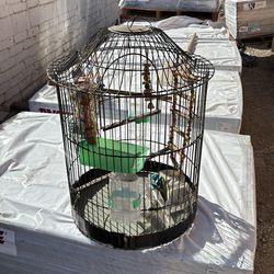 Medium size bird cage