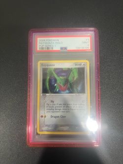 2006 Pokémon Rayquaza Holo Pop Series 1 PSA 9 Mint