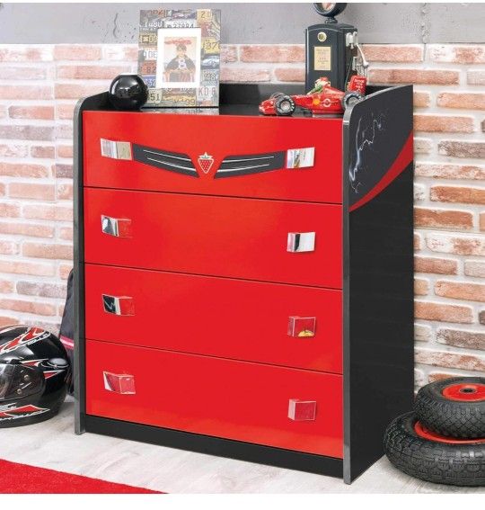 Cliek GT4 Drawer Race Car Dresser For Boys ($550 New On Amazon)