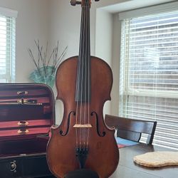 Rustic seasoned viola just over 15.5” labeled G.A. Pfretzschner Markneukirchen - ready for new home