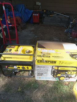 Champion 3500 watt generator
