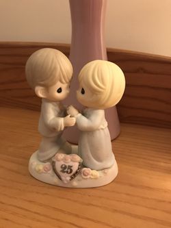 Precious Moments Figurine Our Love Still Sparkles
