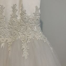 DEMETRIOS Vtg Wedding Formal Dress Gown