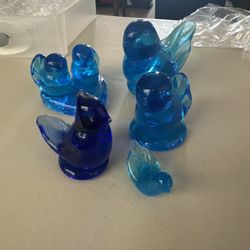Fenton Blue Birds Of Happiness