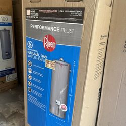New Water Heater And Delivery Available 