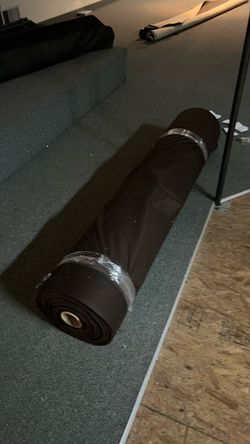 Brown felt fabric