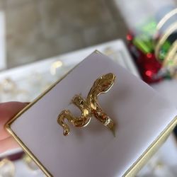 Anillo de Serpiente 🐍 En Oro 14k Garantizado
