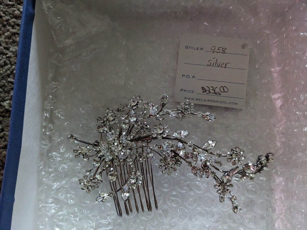 Hair Head Piece For Wedding Or Special Event
