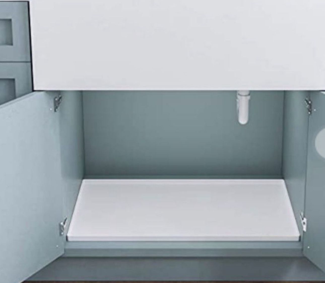 Under Sink Tray Retail $57.00 Brand: Vance Indistries Color: White Additional De