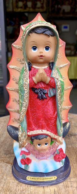 Virgen de Guadalupe Baby Face 8”